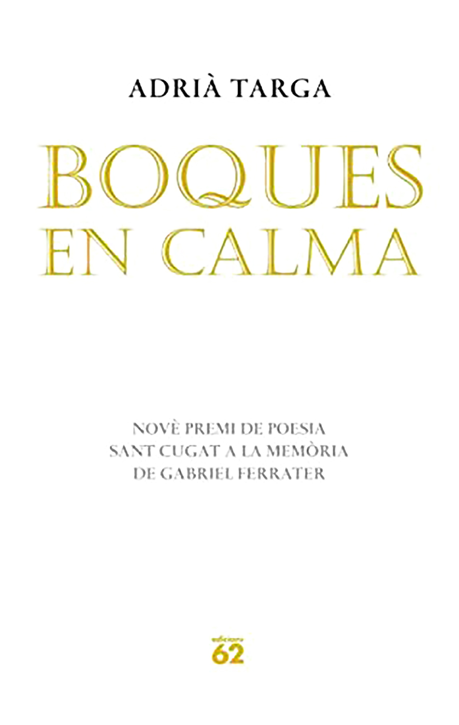 Boques en calma book cover