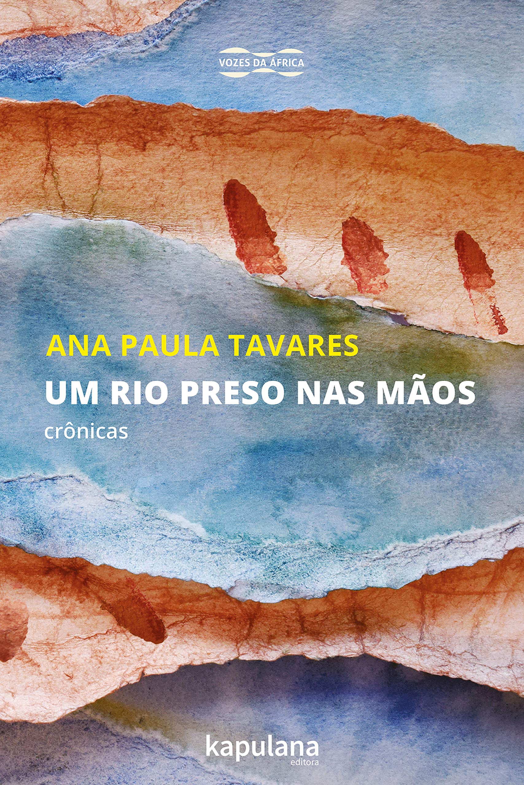 Um rio preso nas mãos book cover