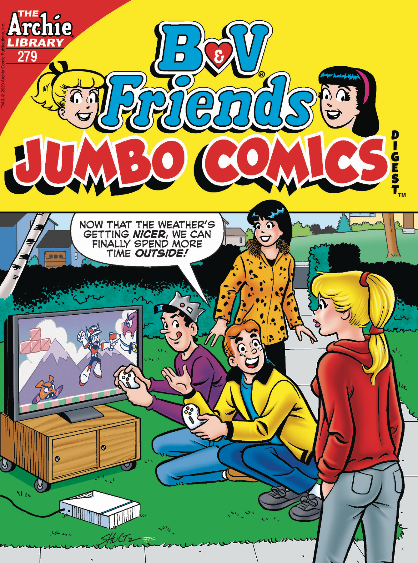 B&V Friends Jumbo Comics Digest #279 book cover