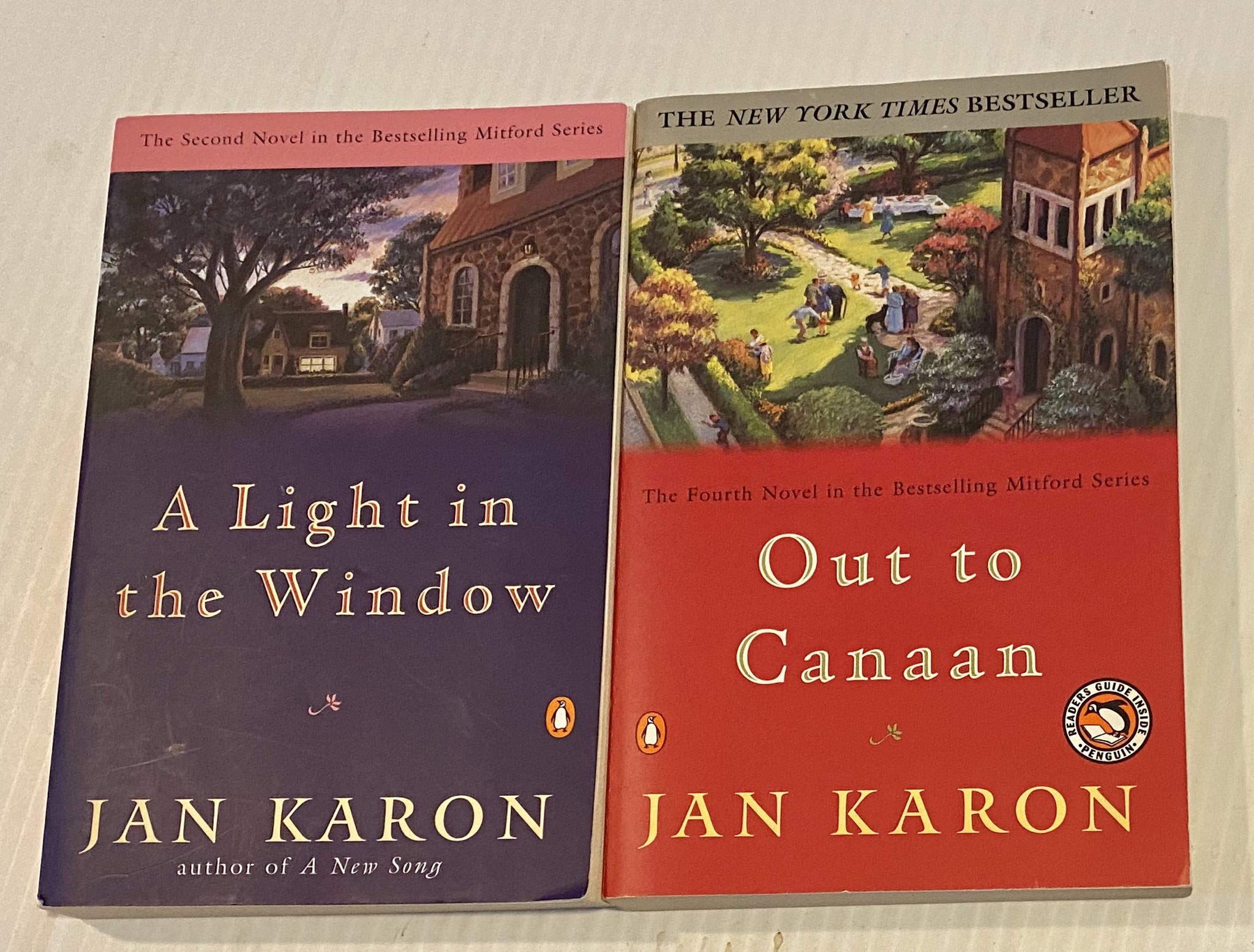 2 Books! 1) A Light in the Window 2) Out to Canaan by Jan Karon Goodreads