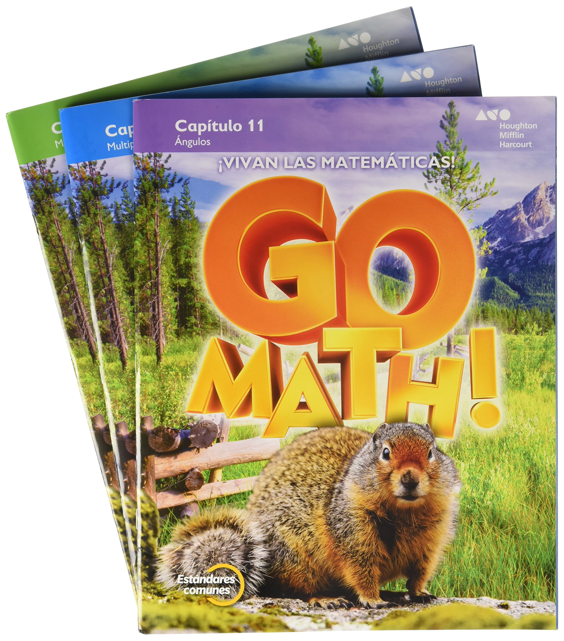 Student Edition Multi Volume Bundle Grade 4 2015 (GoMath! Spanish) by