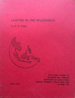 Lawyer In The Wilderness book cover
