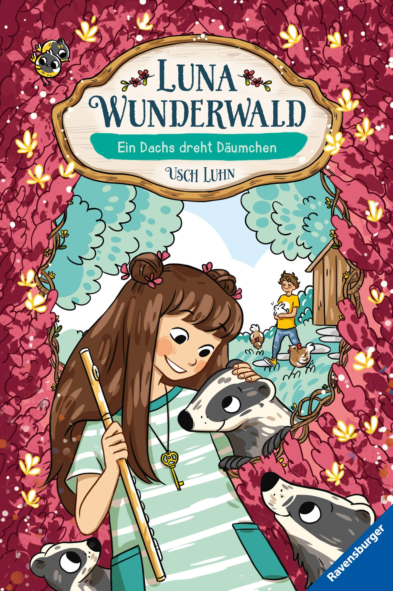 Luna Wunderwald, Band 6 - Ein Dachs dreht Dräumchen book cover