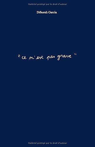 " Ce n'est pas grave " book cover