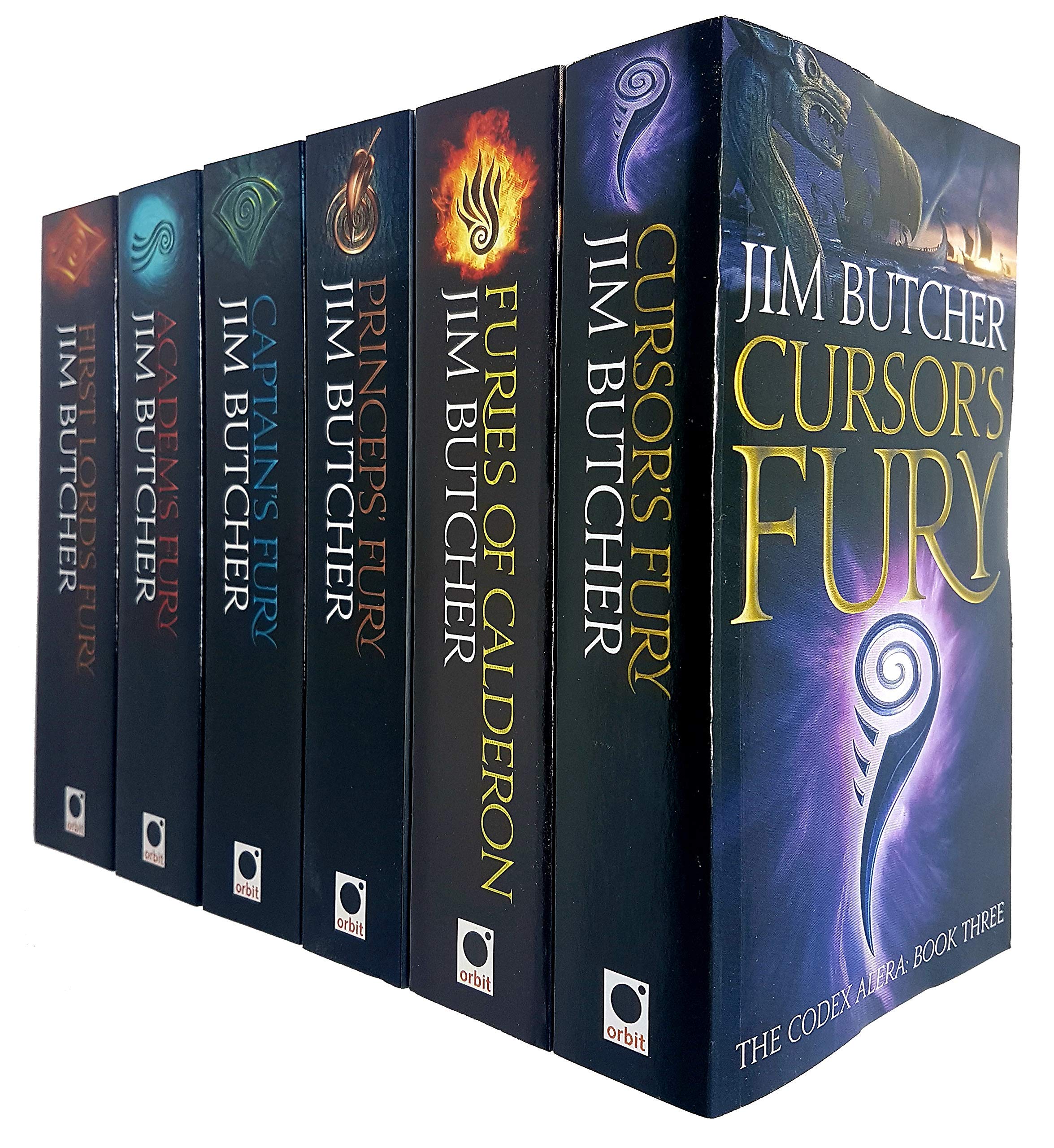 The Codex Alera Series 6 Books Collection Set By Jim Butcher by Jim