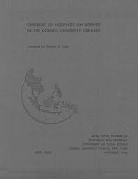 Checklist of Holdings on Borneo in the Cornell University Libraries book cover