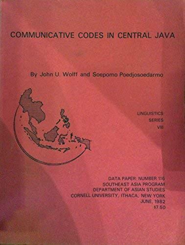 Communicative Codes In Central Java book cover