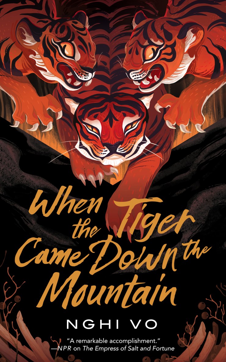 When the Tiger Came Down the Mountain (The Singing Hills Cycle, #2)