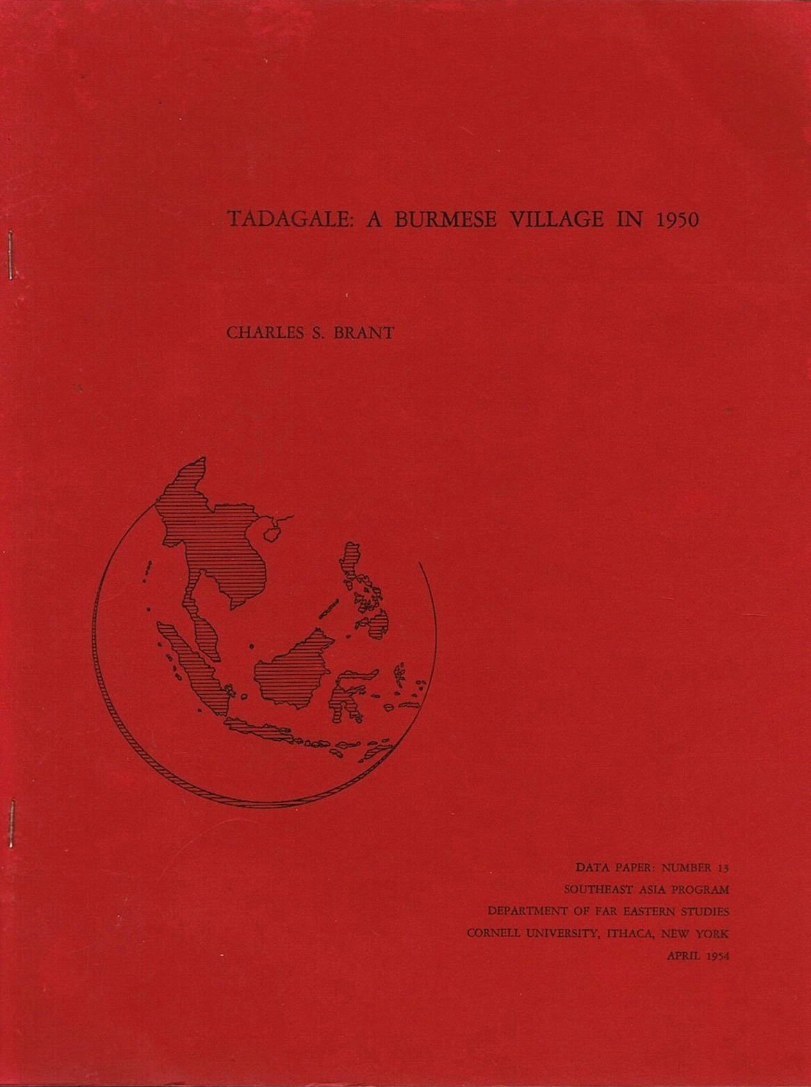Cornell University Southeast Asia Program Data Paper book cover 3