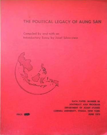 The Political Legacy Of Aung San book cover