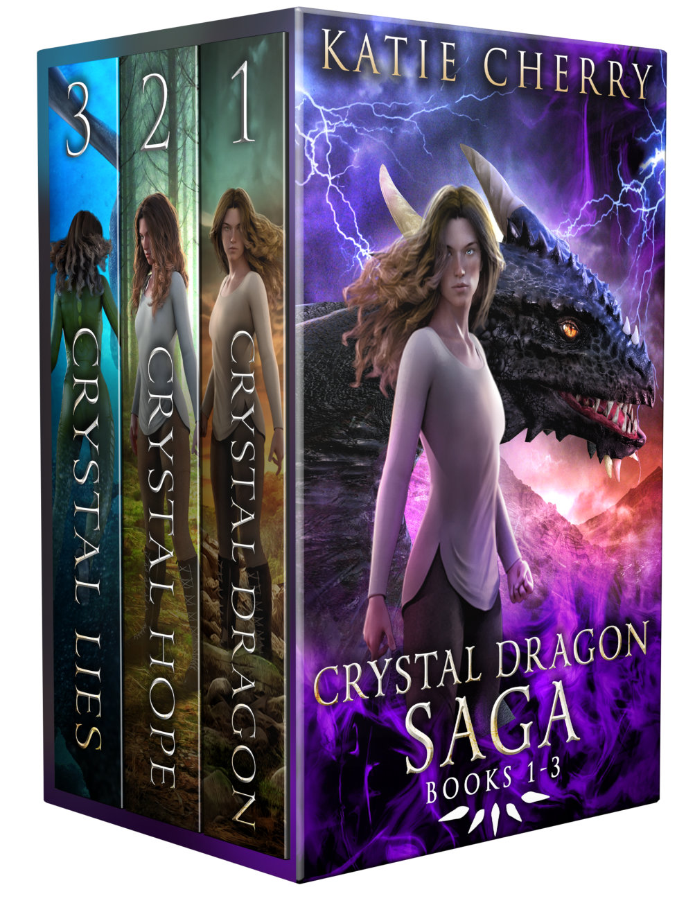 The Crystal Dragon Saga Boxed Set book cover