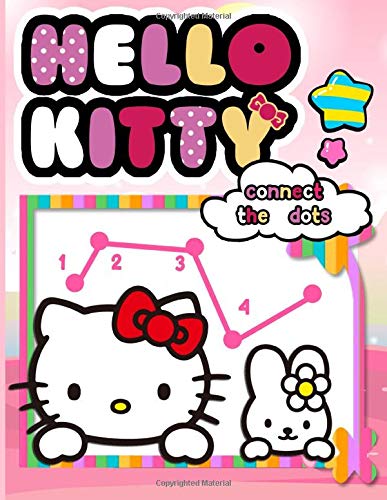 Hello Kitty Connect The Dots: Anxiety Hello Kitty Activity Dot-to-dot ...