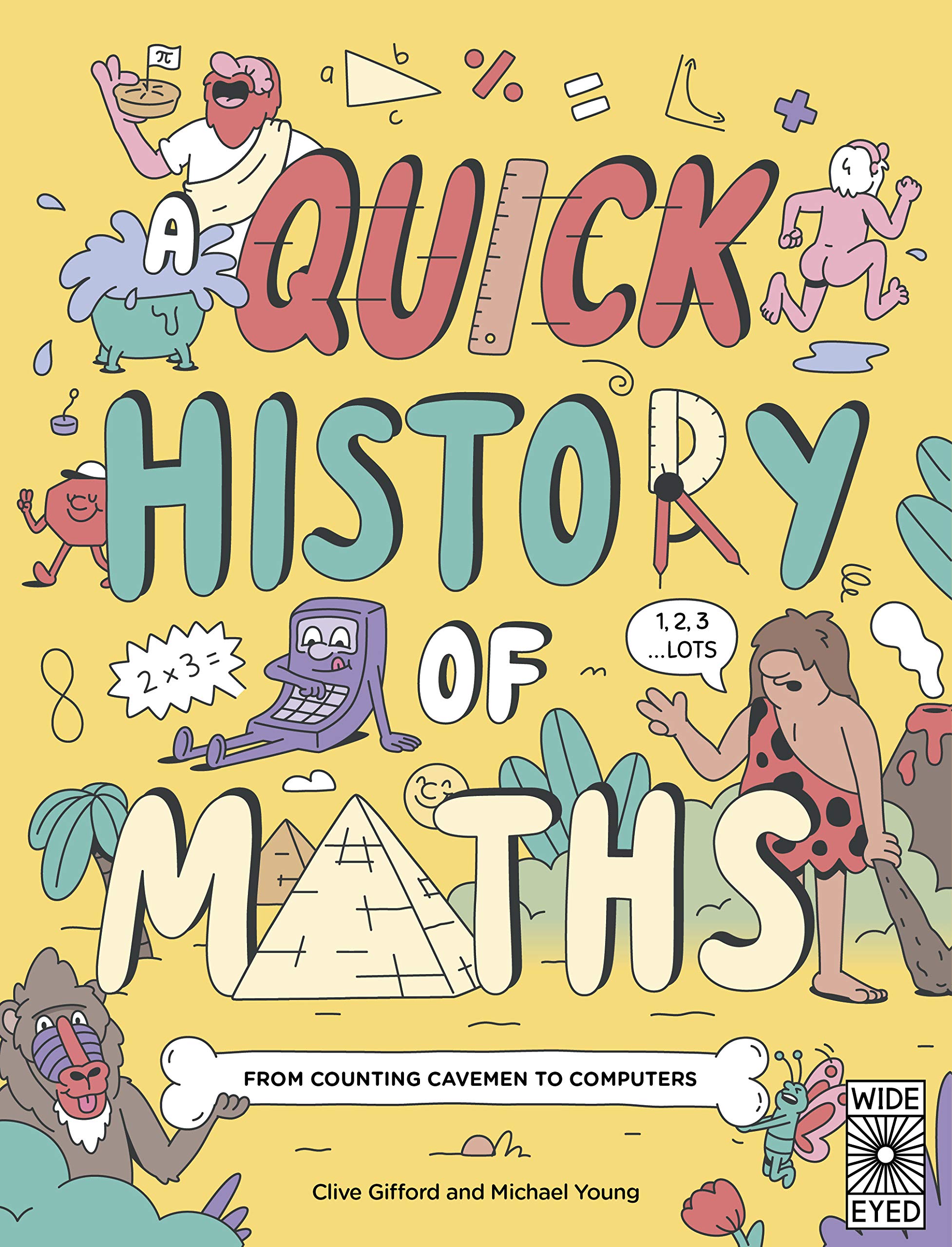 A Quick History of Maths book cover