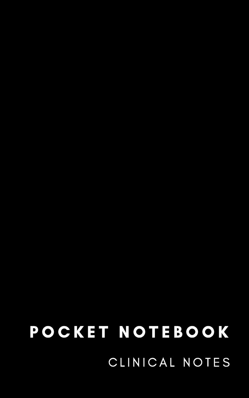 Pocket Notebook Clinical Notes 8 x 5 Softcover Lined Memo Field Note