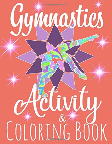 Gymnastics Activity and Coloring Book: An awesome activity &amp; coloring ...