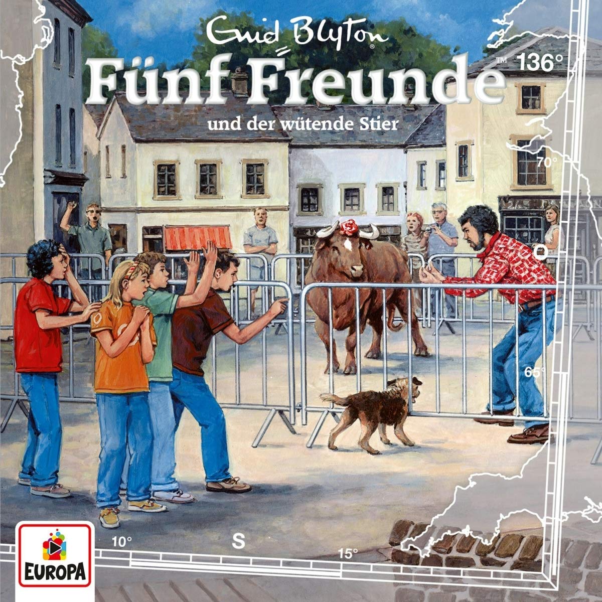 Fünf Freunde und der wütende Stier book cover