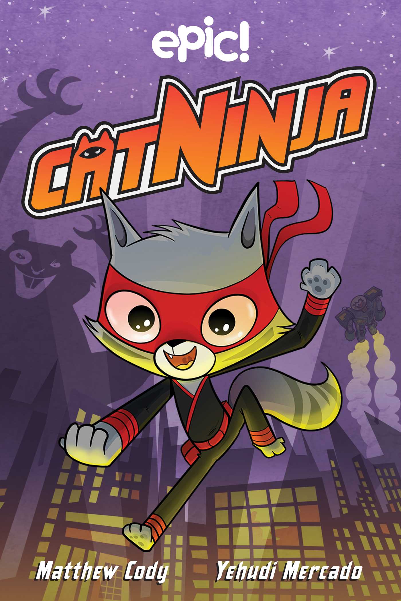 Cat Ninja book cover 1