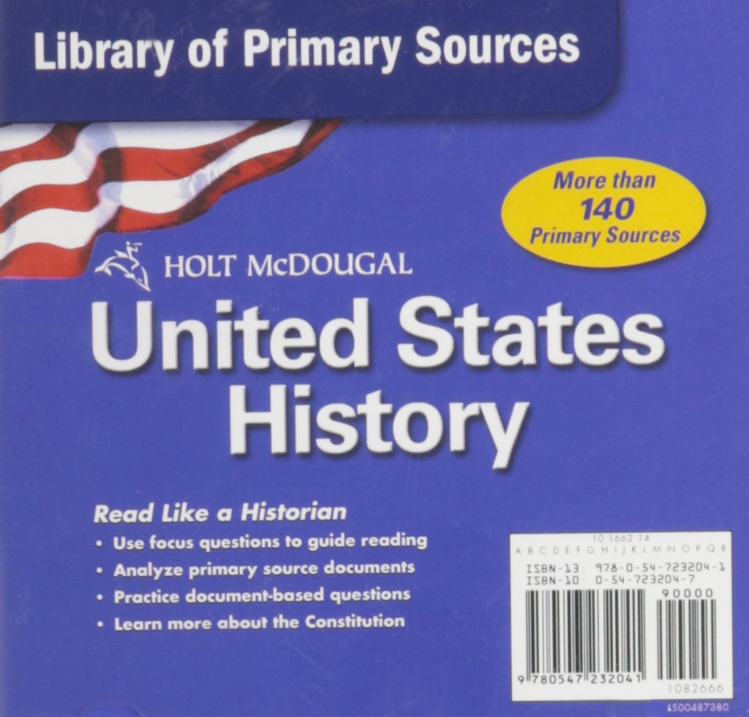 The Americans: United States History Library of Primary Sources CD-ROM ...