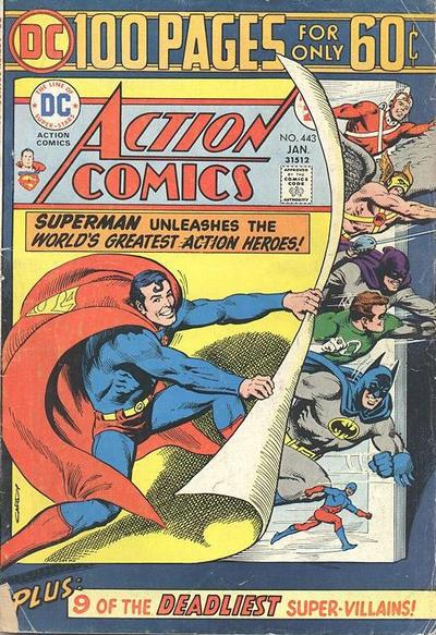 Action Comics #443 book cover
