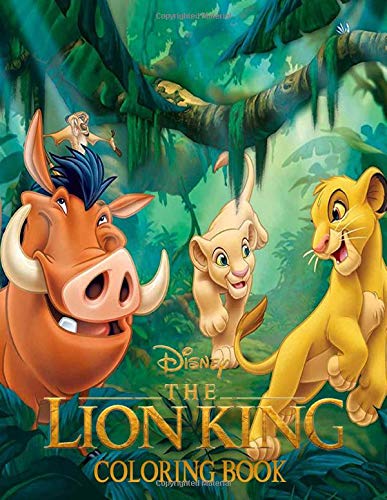 The Lion King Coloring Book: Great Coloring Books Gifts for Kids Age 4-8 by Benjamin Russell ...