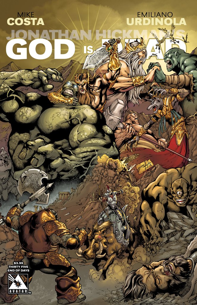 God is Dead #35 book cover