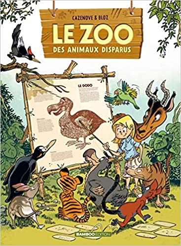 Le Zoo des animaux disparus book cover