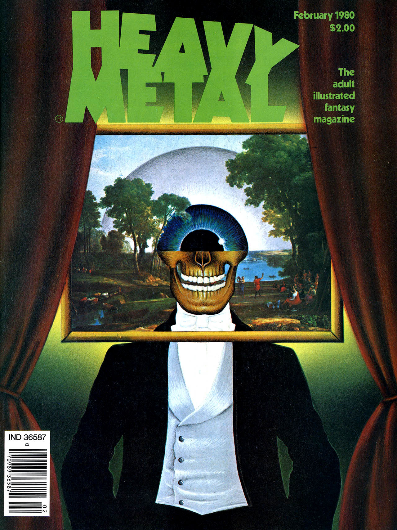 Heavy Metal, February 1980 book cover