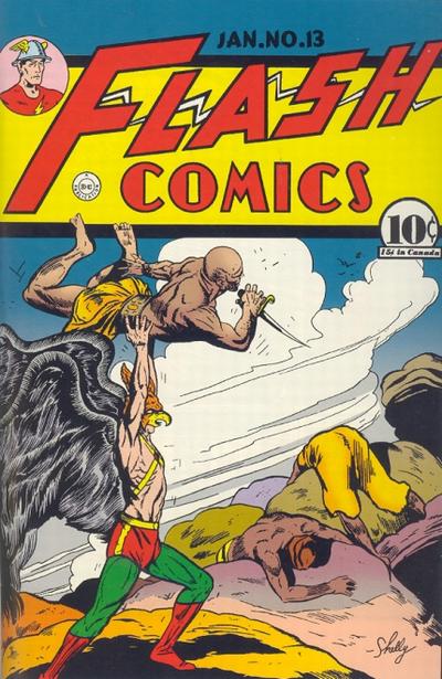 Flash Comics #13 book cover