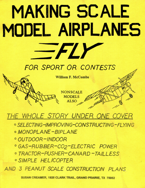 Making Scale Model Airplanes Fly by William F. Goodreads
