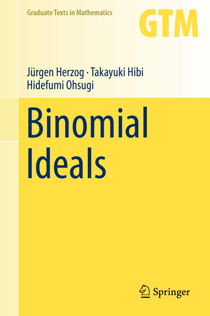 Binomial Ideals book cover