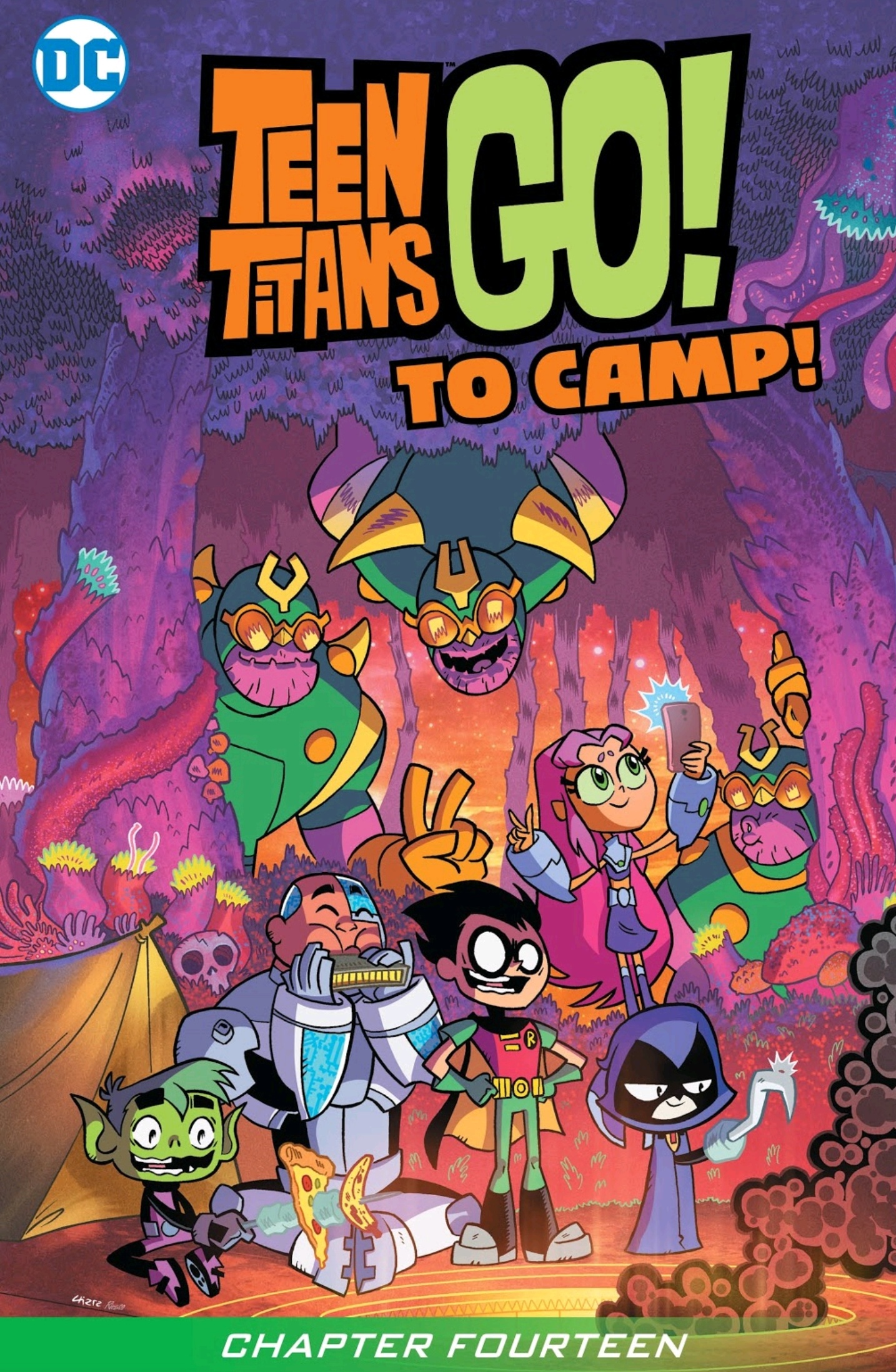 Teen Titans Go! To Camp #14 book cover