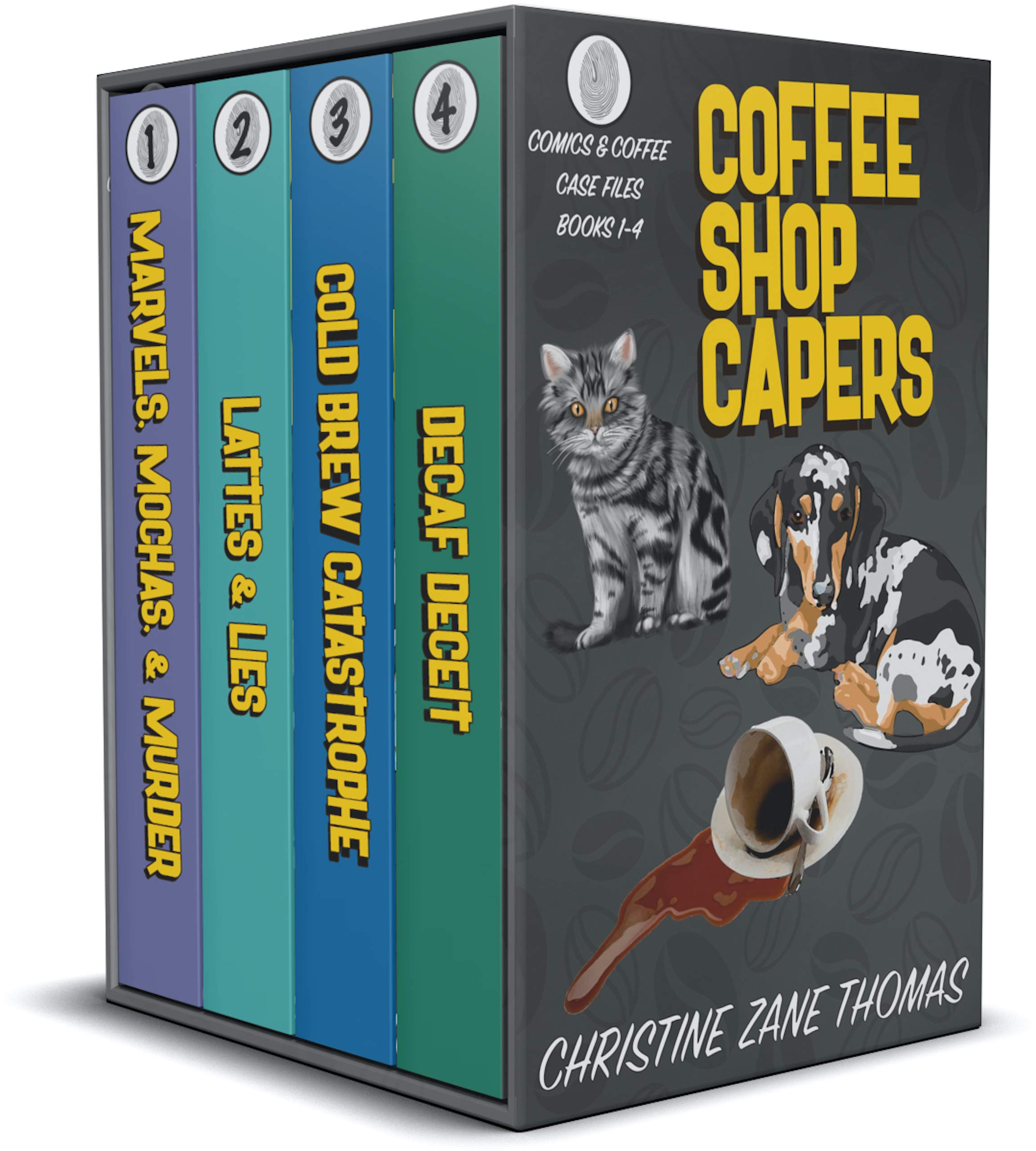 Coffee Shop Capers Comics and Coffee Case Files Books 14 by Christine