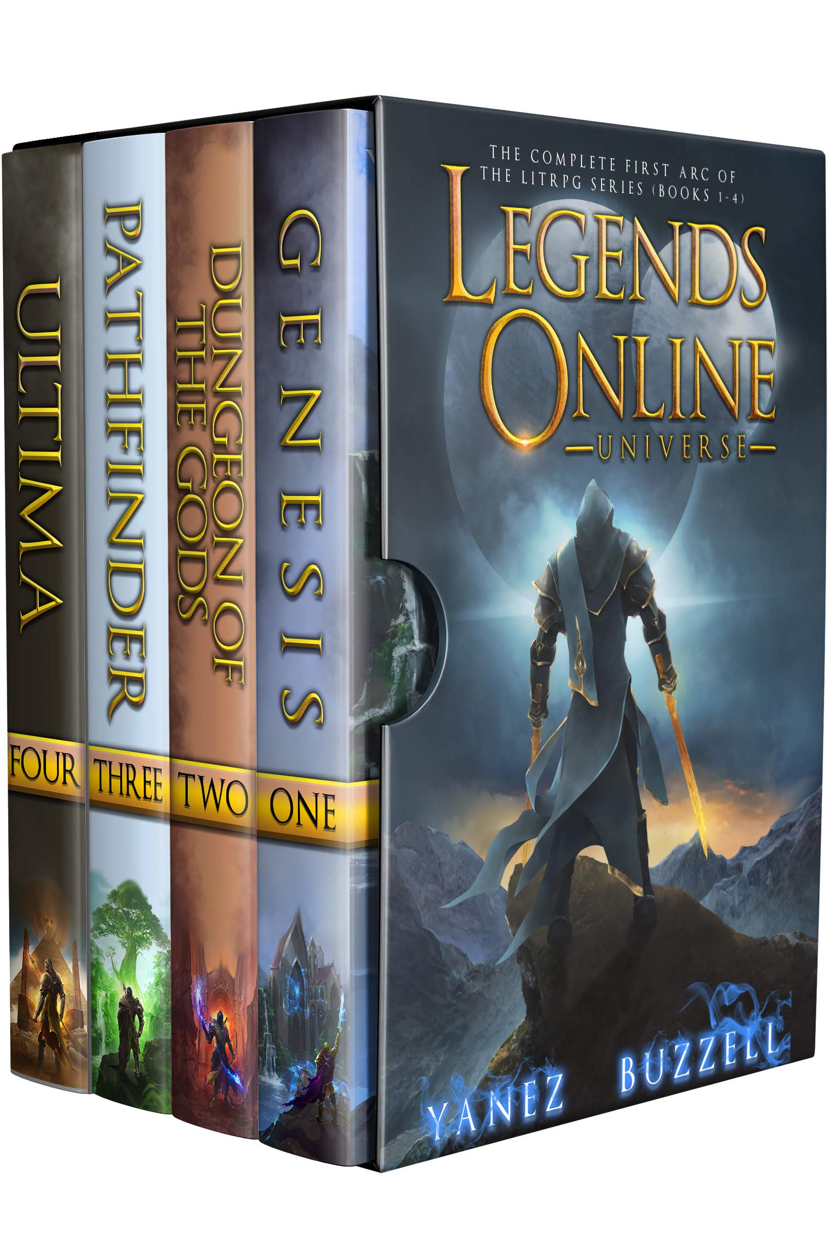 Legends Online Universe: The Complete First Arc of the LitRPG Series: Books 1-4