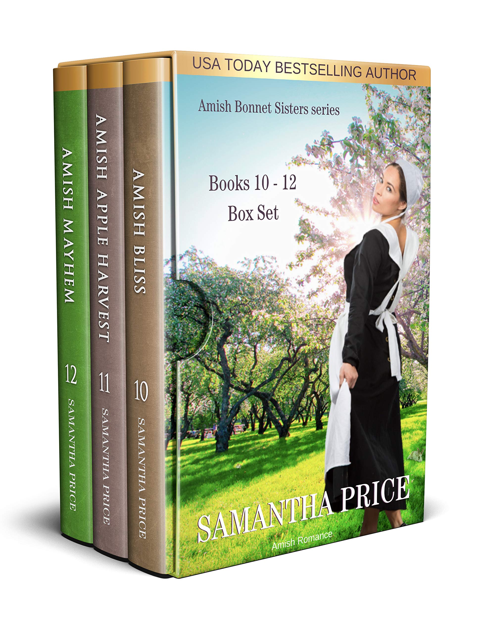 The Amish Bonnet Sisters series: Books 10-12 (Amish Bliss, Amish Apple Harvest, Amish Mayhem)