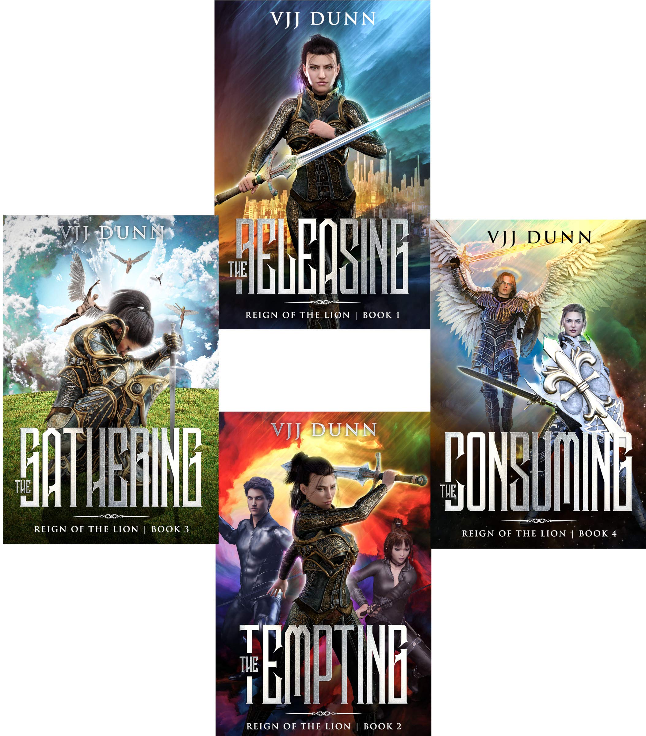 Reign of the Lion Series Box Set: Millennial Period Christian Fantasy