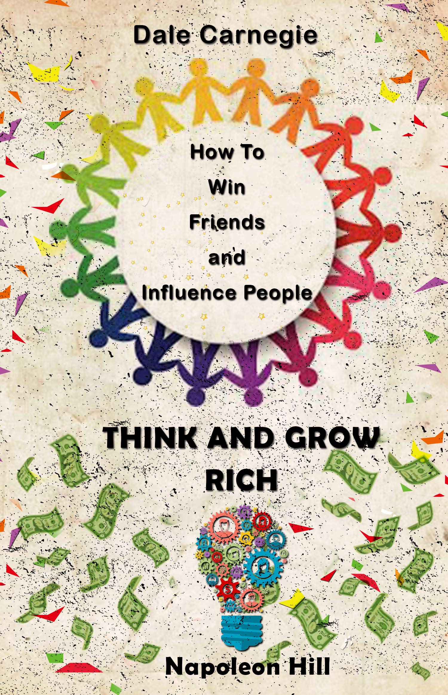 How To Win Friends And Influence People & Think And Grow Rich book cover