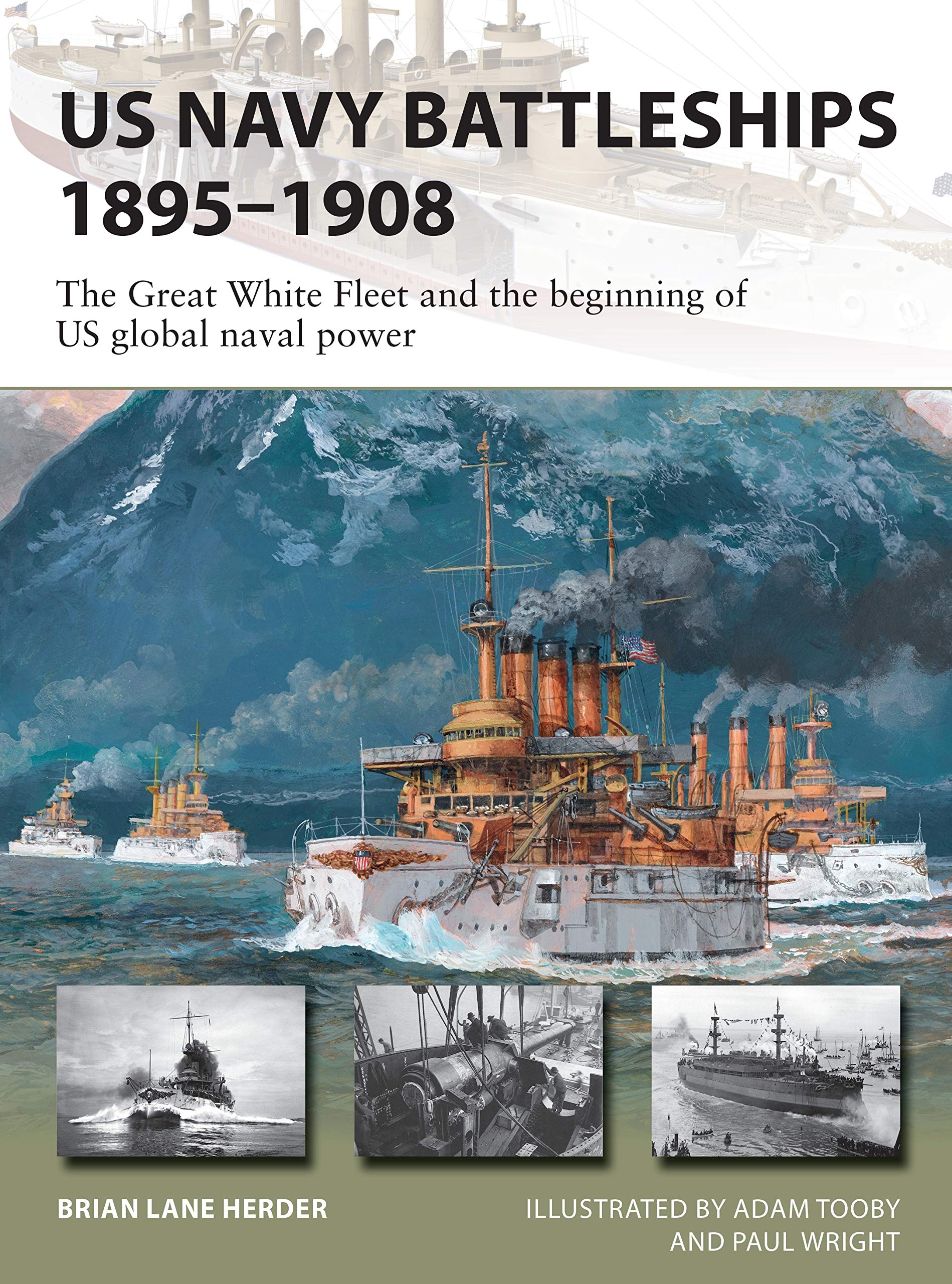 US Navy Battleships 1895–1908 book cover