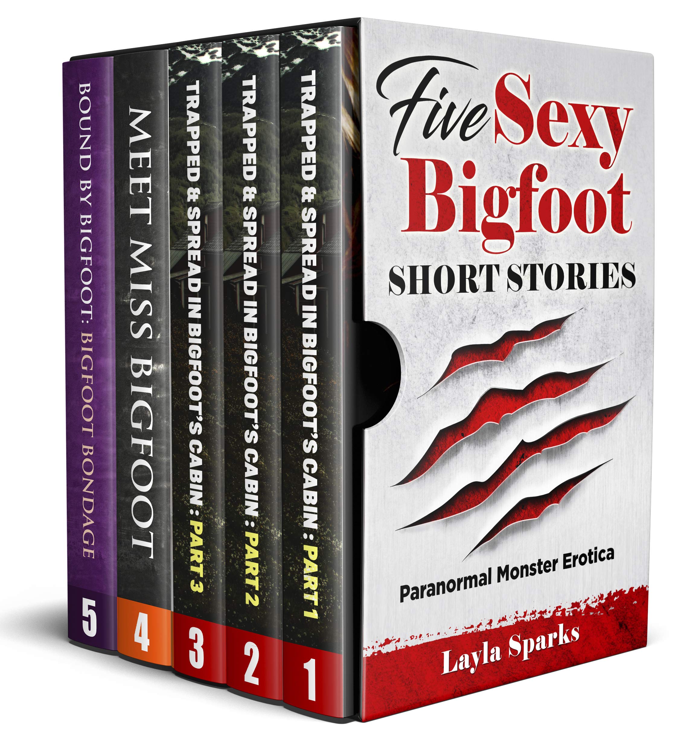 Five Sexy Bigfoot Short Stories book cover