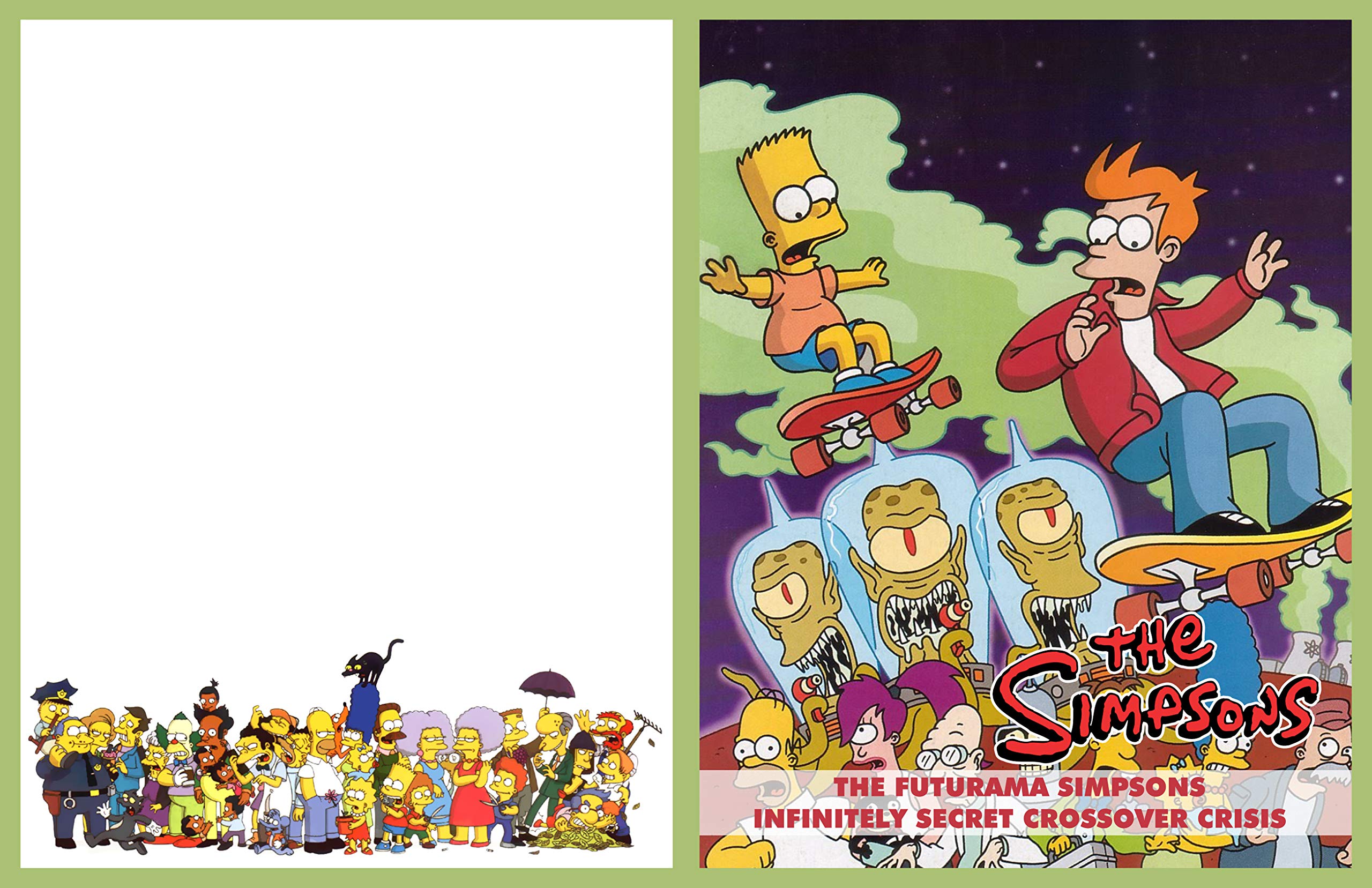 The Futurama Simpsons Infinitely Secret Crossover Crisis: Simpsons ...