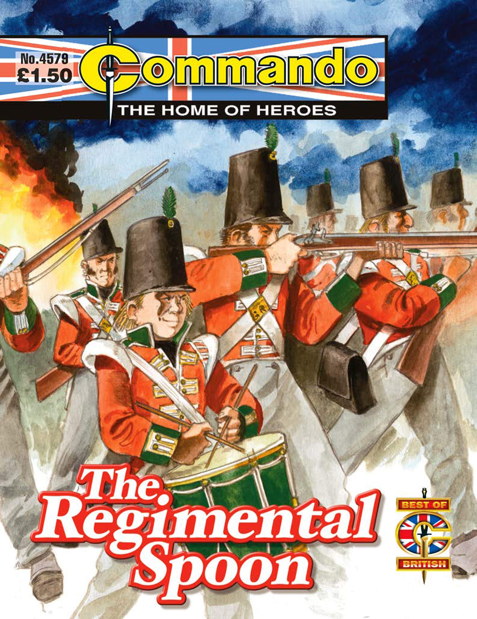 Commando #4579 book cover