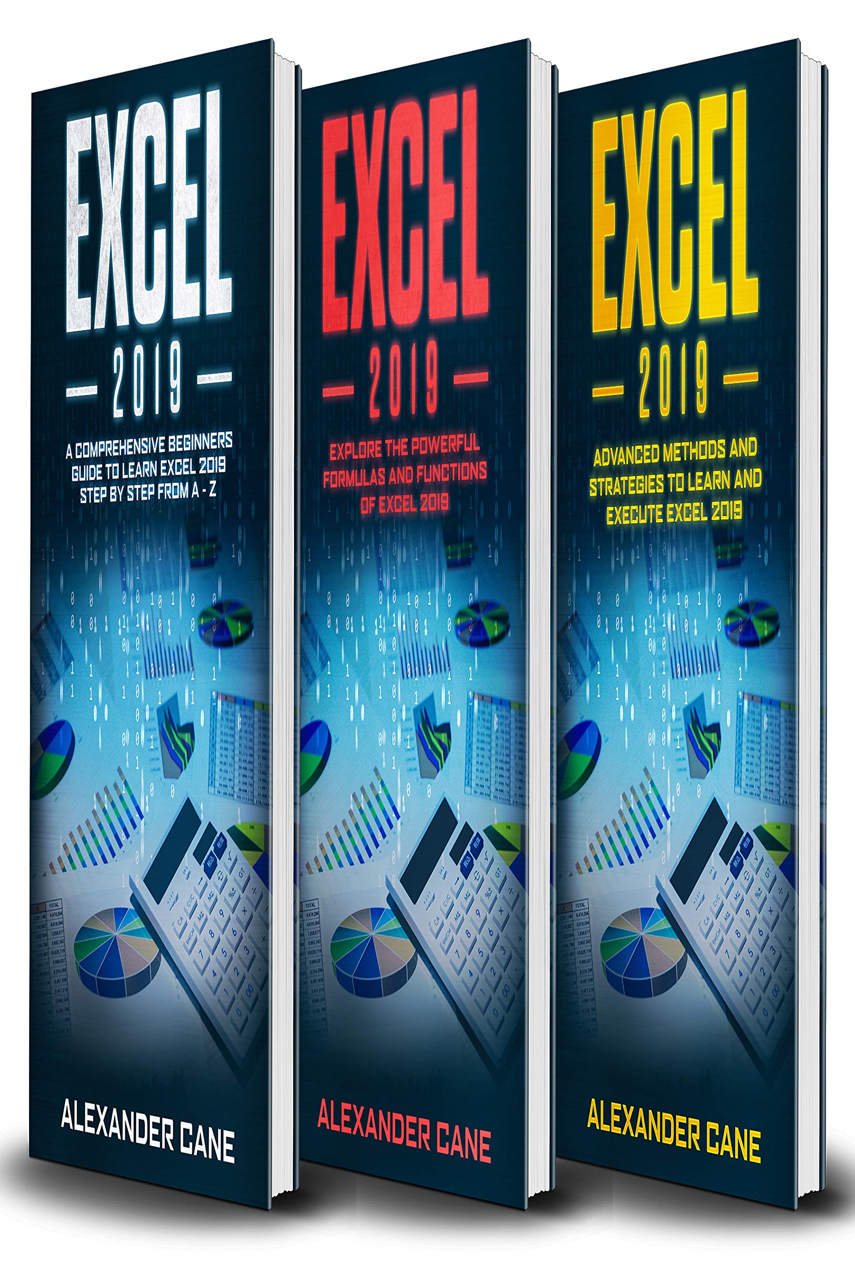 Excel 2019 3 in 1 Beginner's Guide + Formulas and Functions