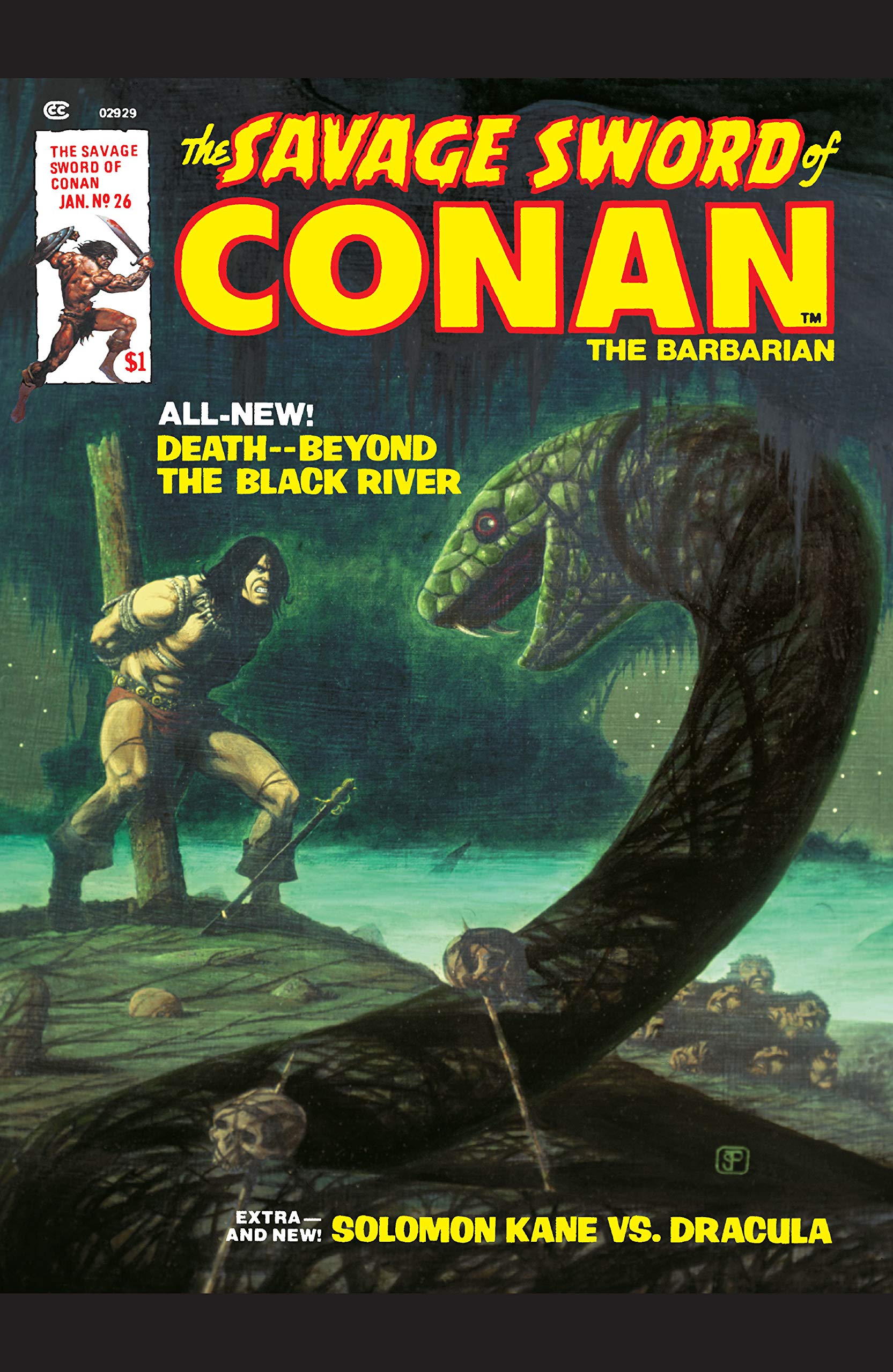Savage Sword of Conan (1974) book cover 1