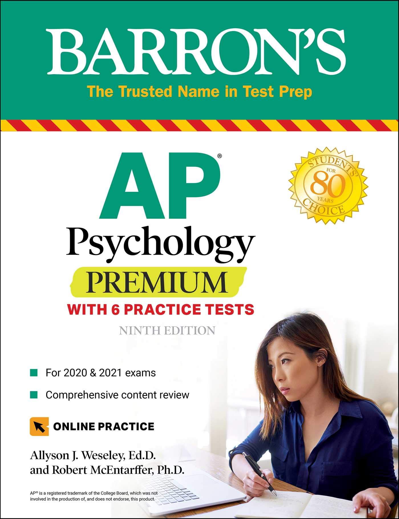 AP Psychology Premium: With 6 Practice Tests by Allyson J. Weseley