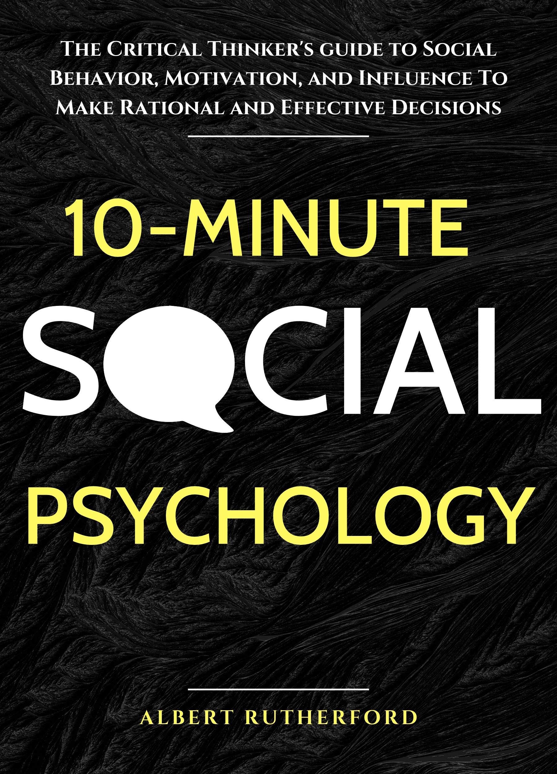 10-Minute Social Psychology book cover