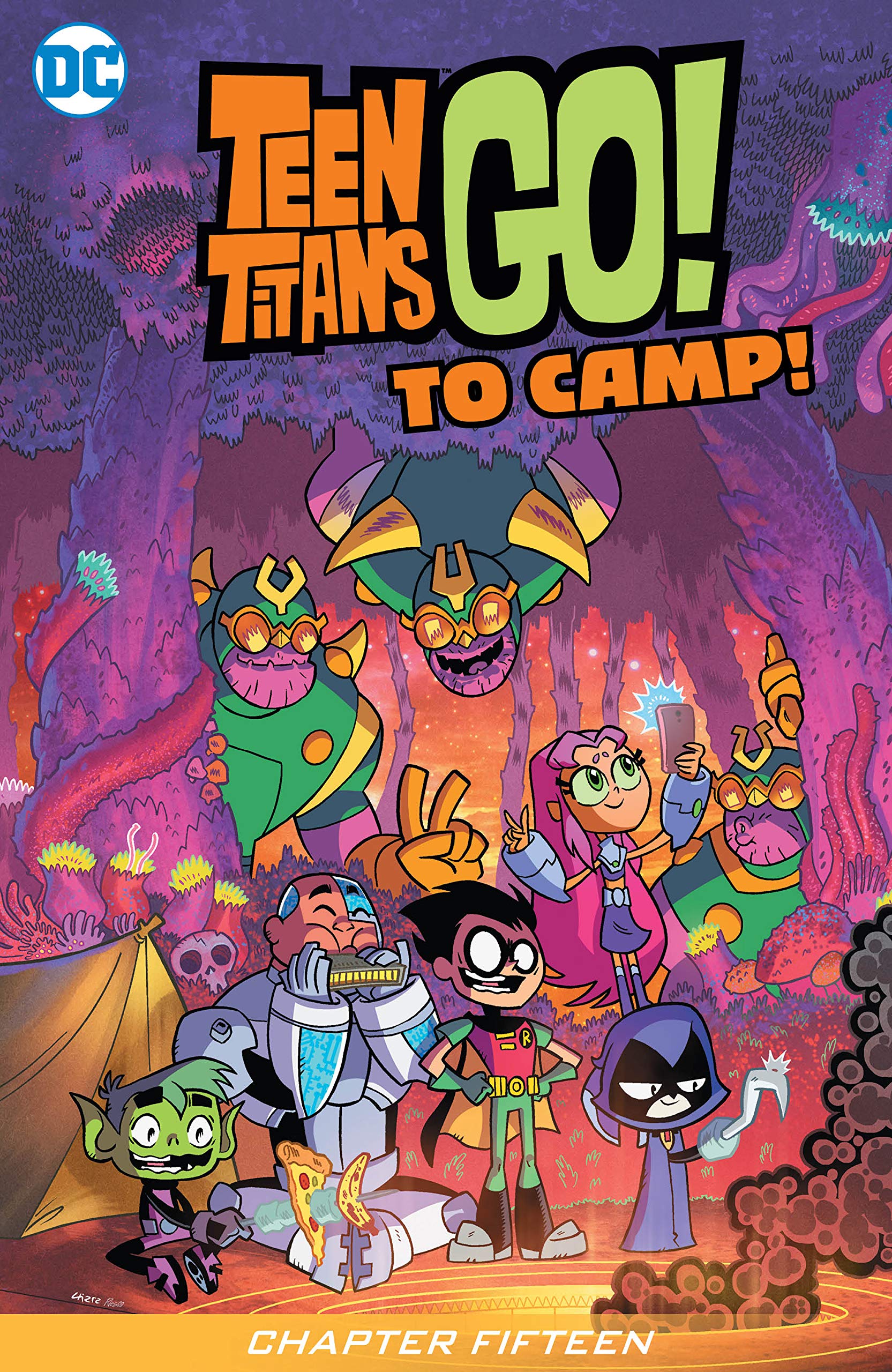 Teen Titans Go! To Camp #15 book cover