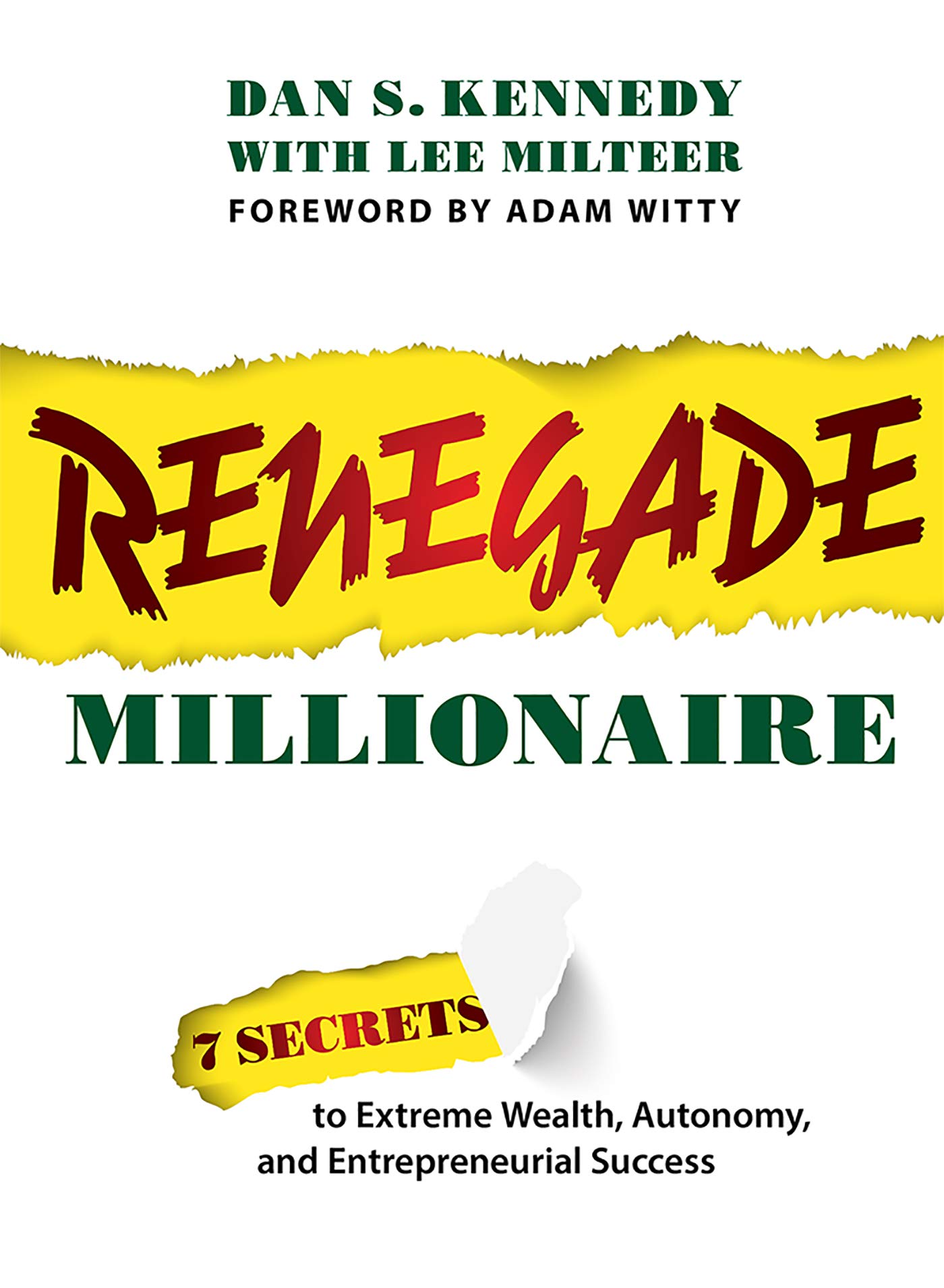 Renegade Millionaire book cover
