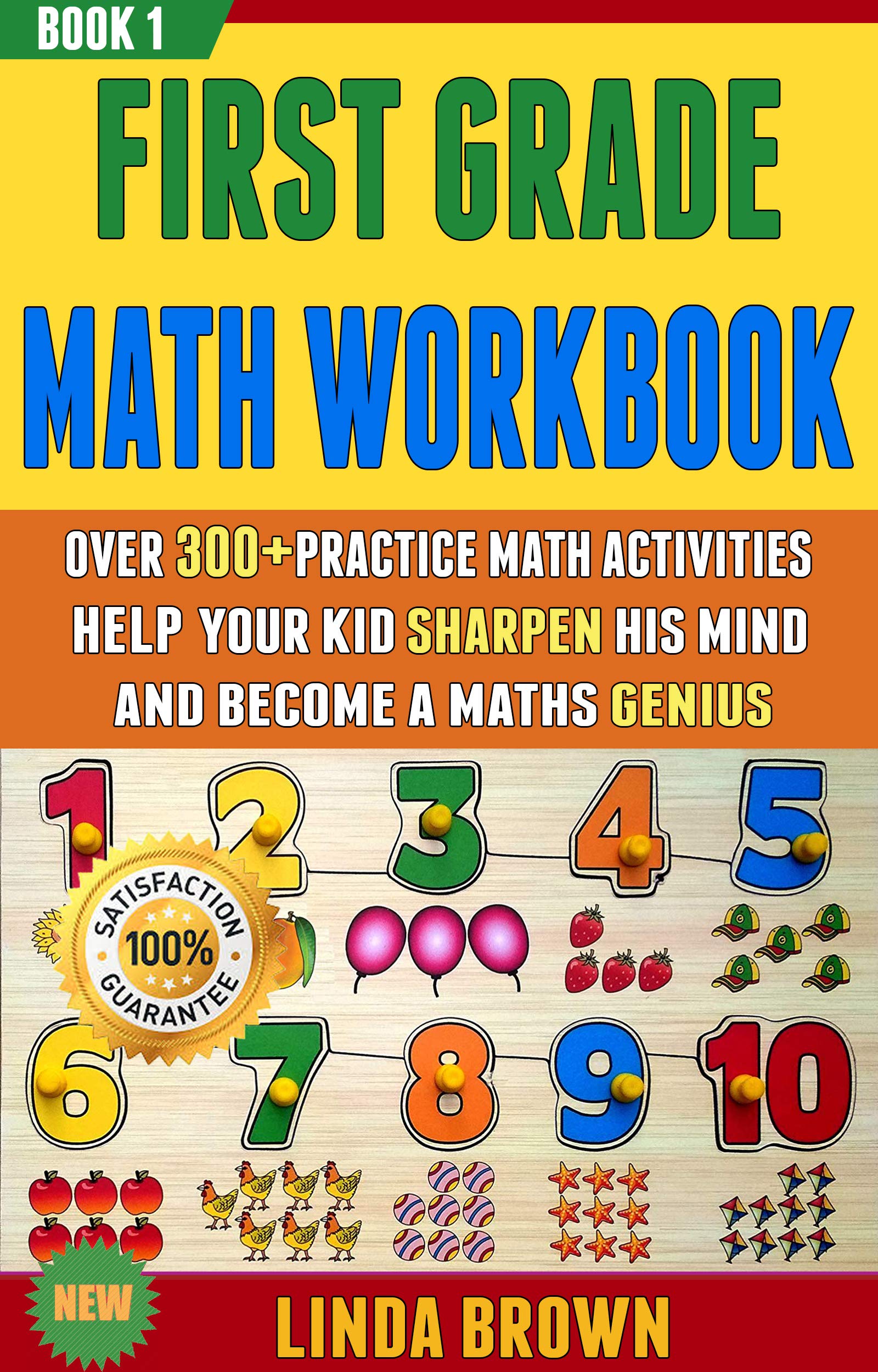 First Grade Math Workbook 0ver 300+ Practice Math Activities Help Your