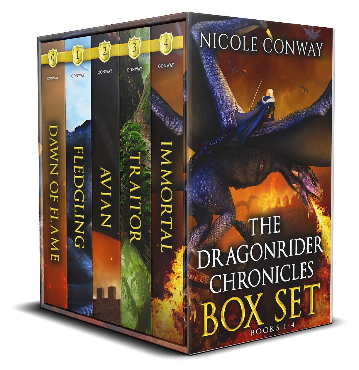 The Dragonrider Chronicles Box Set: Books 1-4