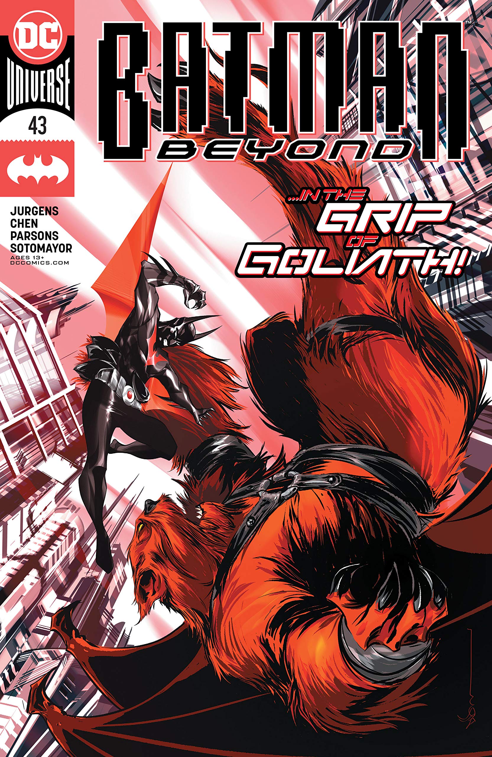 Batman Beyond (2016-) #43 book cover