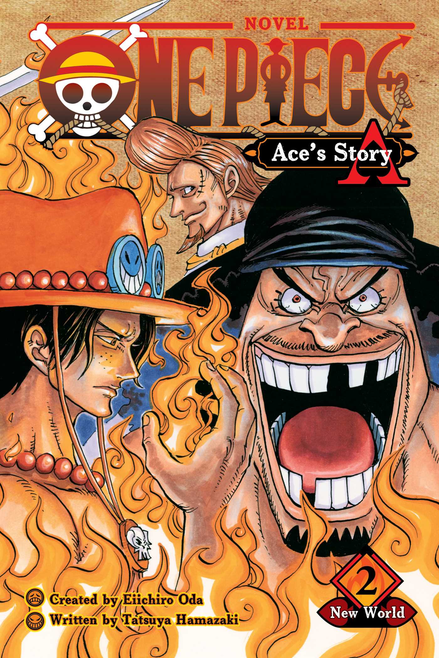 ONE PIECE novel A book cover 2